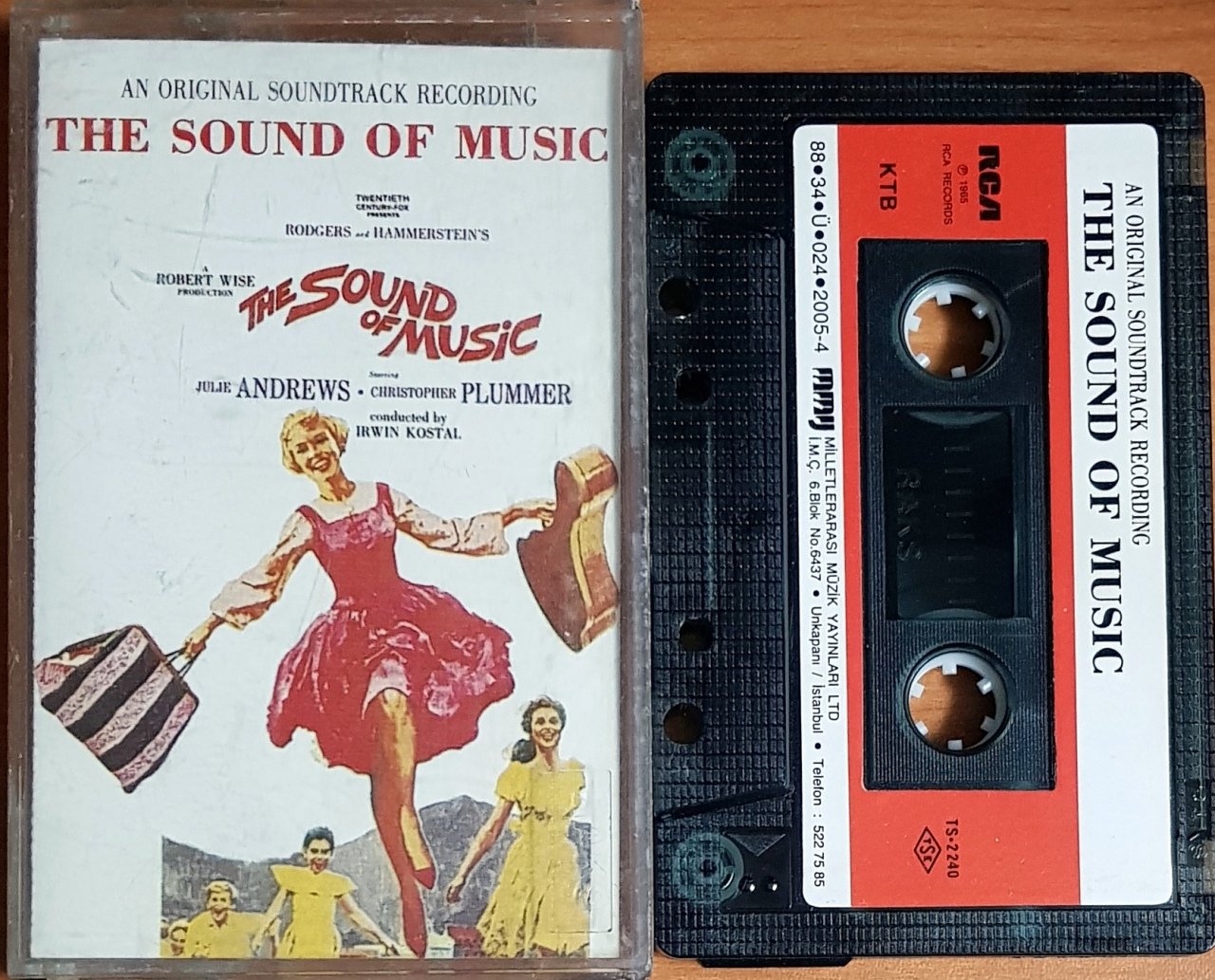 THE SOUND OF MUSIC SOUNDTRACK / RODGERS & HAMMERSTEIN (1988) MMY KASET 2.EL