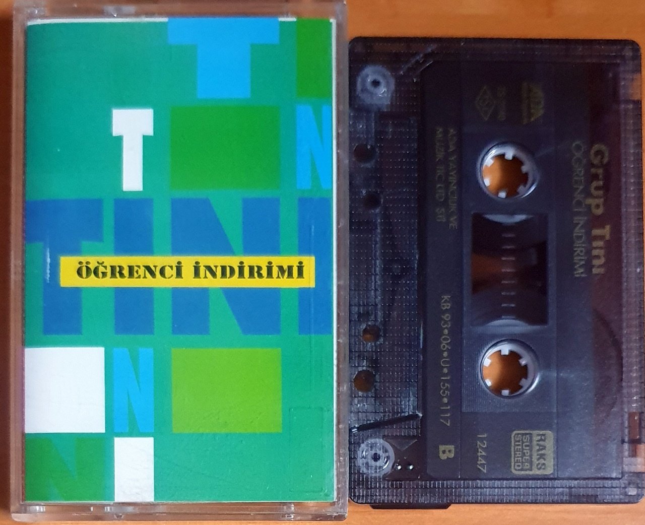 GRUP TINI - ÖĞRENCİ İNDİRİMİ (1993) - KASET 2.EL