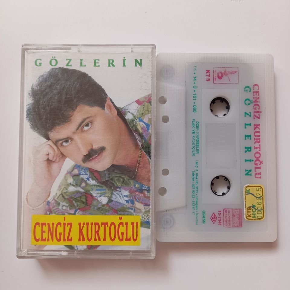 CENGİZ KURTOĞLU - GÖZLERİN (1991) - KASET 2.EL