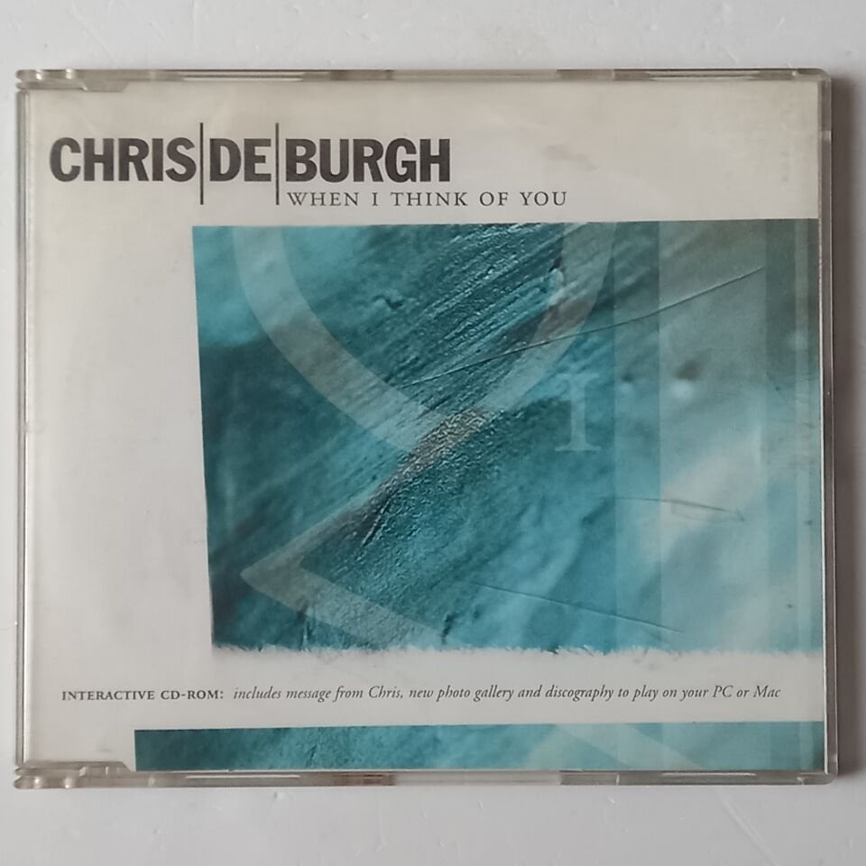 CHRIS DE BURGH – WHEN I THINK OF YOU  (1999) - CDSINGLE SLIMLINE CASE 2.EL
