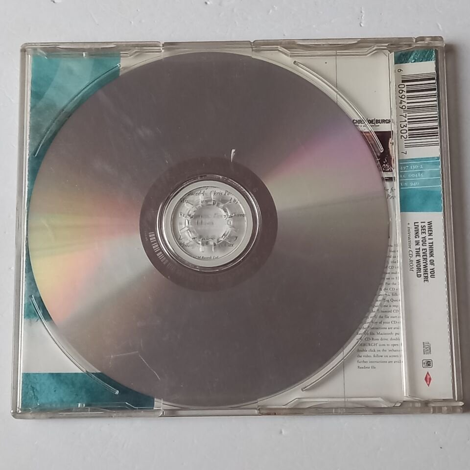 CHRIS DE BURGH – WHEN I THINK OF YOU  (1999) - CDSINGLE SLIMLINE CASE 2.EL