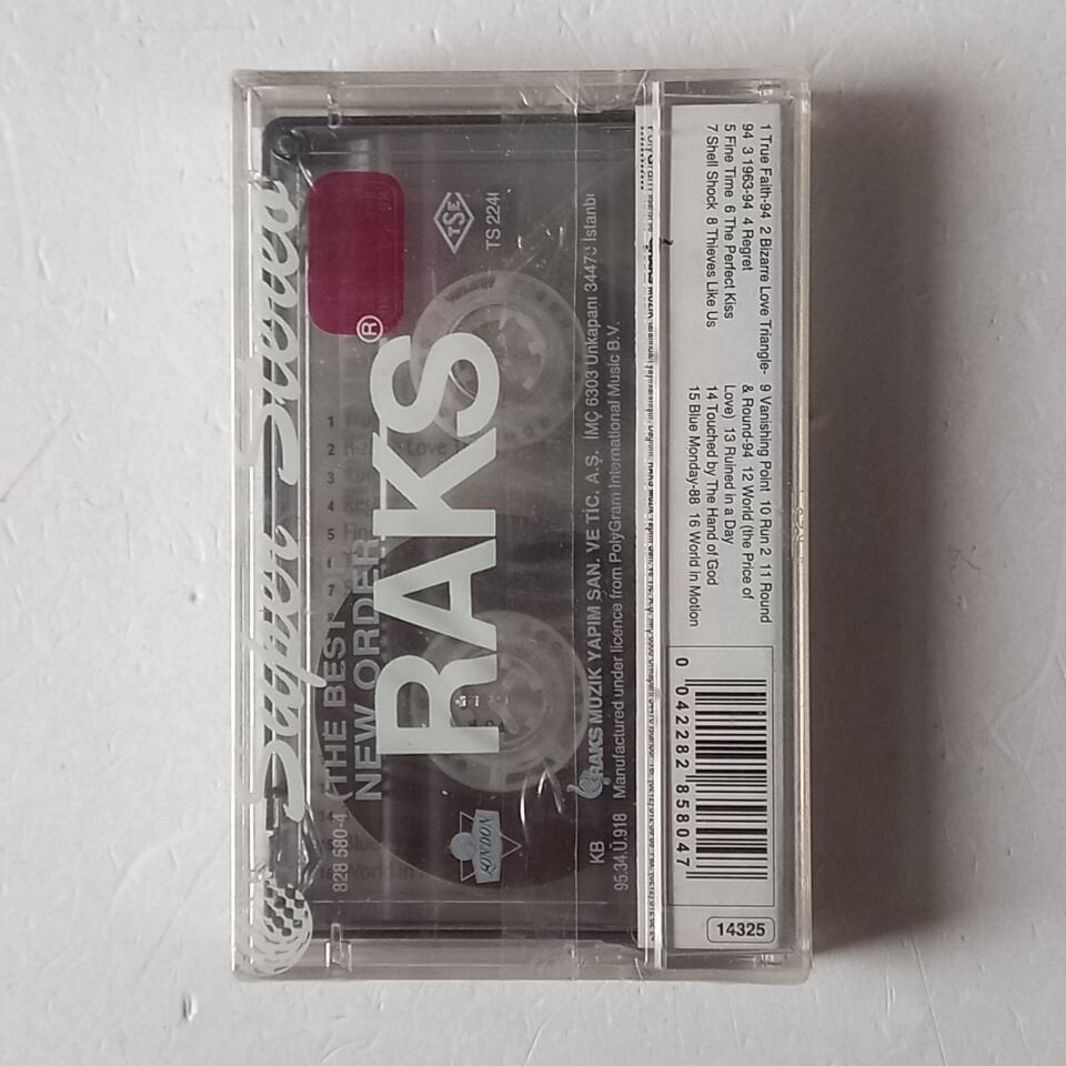 NEW ORDER - THE BEST OF NEW ORDER (1995) - KASET AMBALAJINDA SIFIR