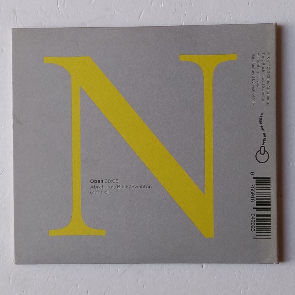 THE NECKS – OPEN (2013) - CD DIGIPAK 2.EL