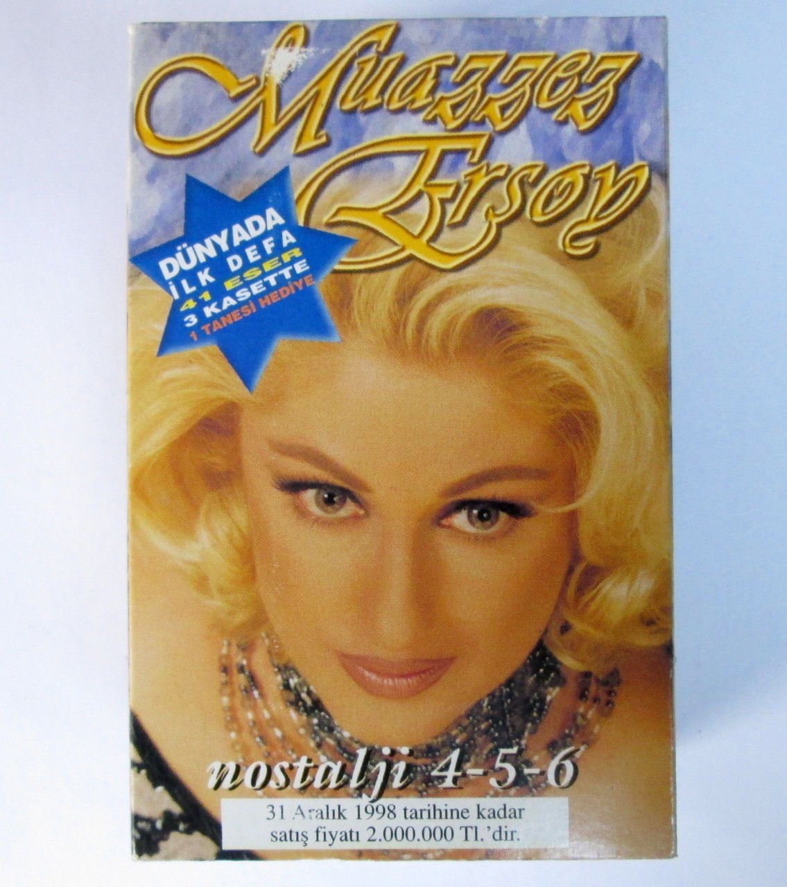 MUAZZEZ ERSOY NOSTALJİ 4 - 5 - 6 - 3KASET 2.EL
