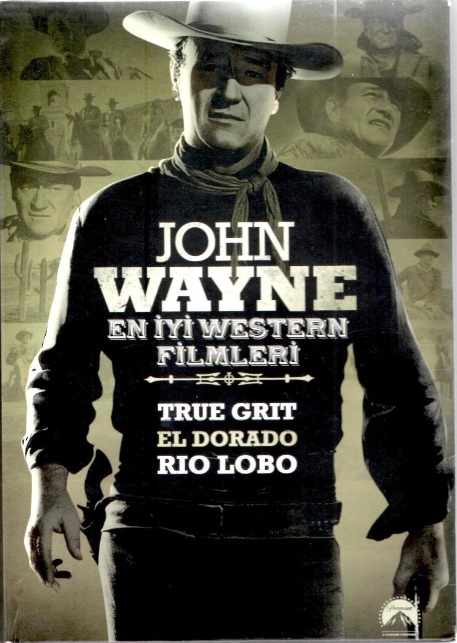JOHN WAYNE WESTERN FİLMLERİ - TRUE GRIT, EL DORADO, RIO LOBO - 3DVD 2.EL