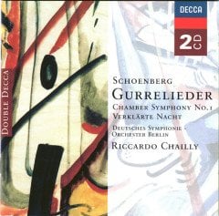 SCHOENBERG - GURRELIEDER / CHAMBER SYMPHONY NO 1 / RICCARDO CHAILLY - 2CD 2.EL
