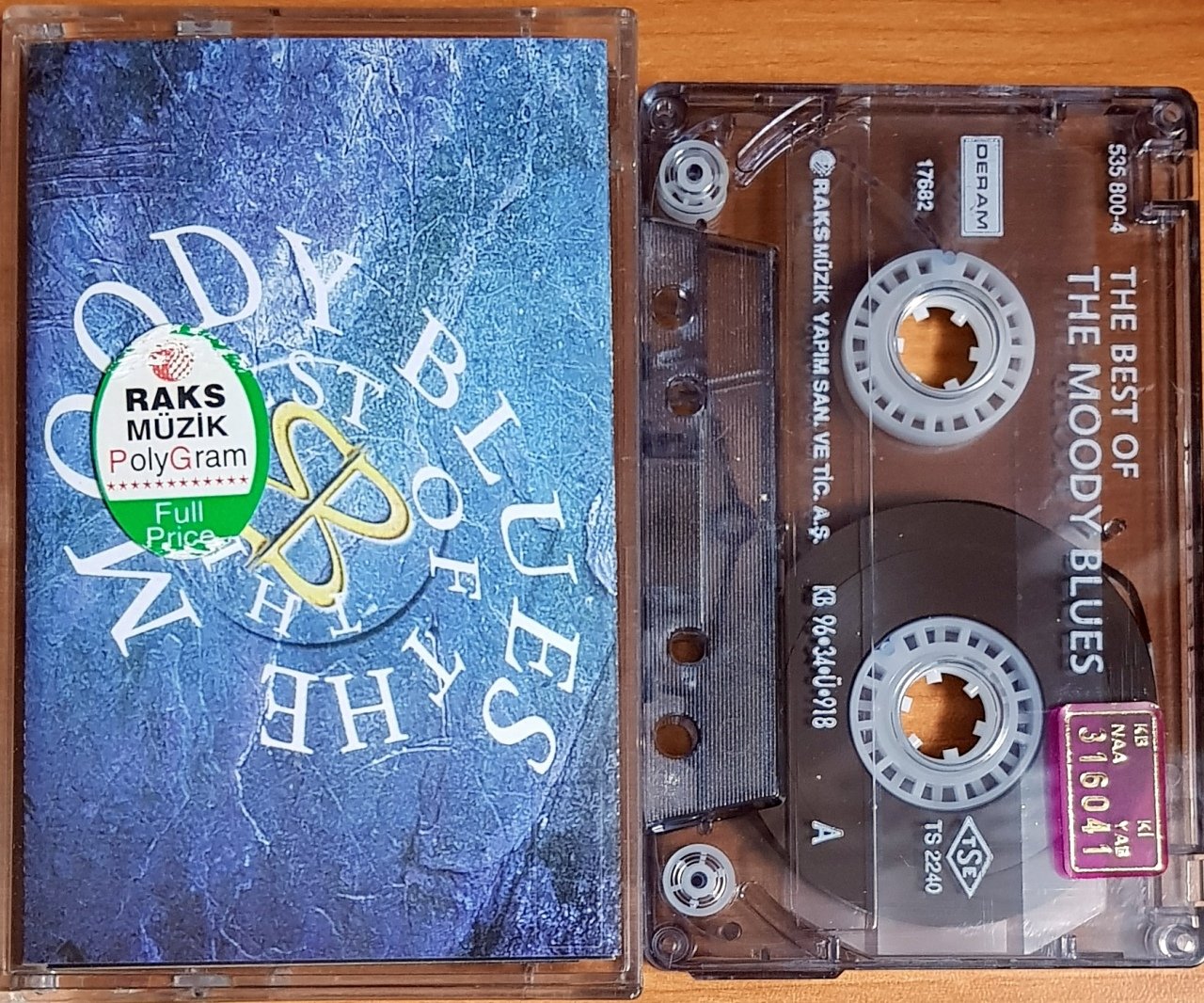 THE MOODY BLUES - THE BEST OF (1996) KASET 2.EL
