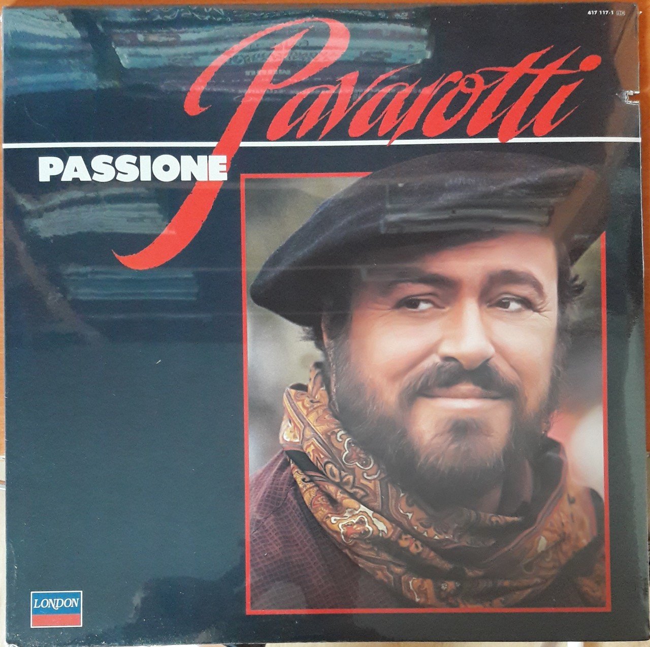 LUCIANO PAVAROTTI - PASSIONE (1985) - DÖNEM BASKISI PLAK SIFIR