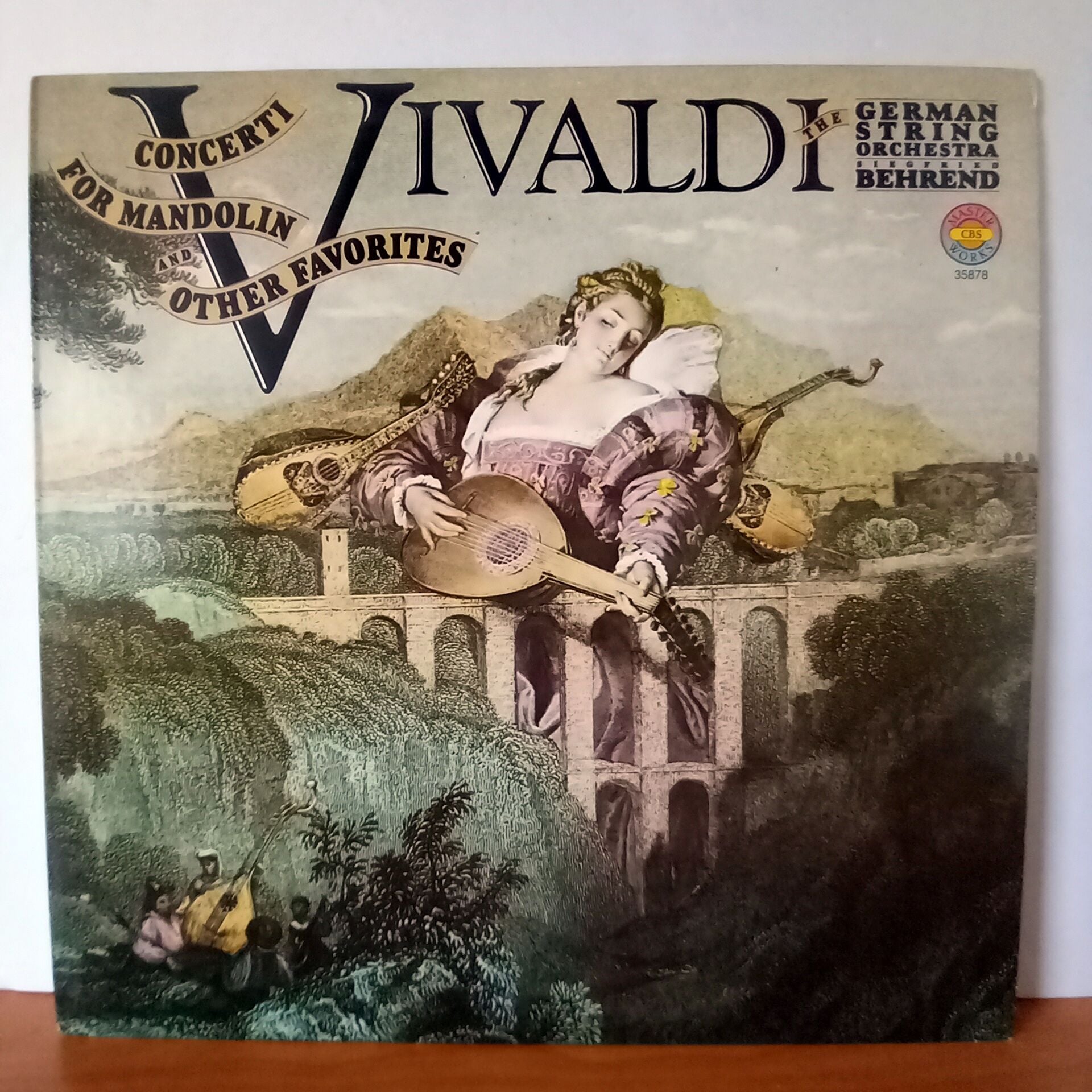 VIVALDI: CONCERTI FOR MANDOLIN AND OTHER FAVORITES / SIEGFRIED BEHREND AND THE GERMAN STRING ORCHESTRA (1982) - LP 2.EL PLAK