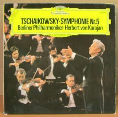 TCHAIKOVSKY SYMPHONY NO:5 - H. KARAJAN LP 2.EL