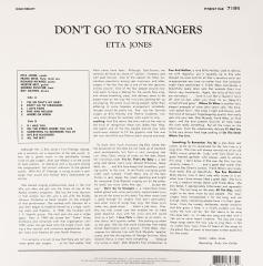 ETTA JONES - DON'T GO TO STRANGERS (1960) - LP 2014 EDITION SIFIR PLAK