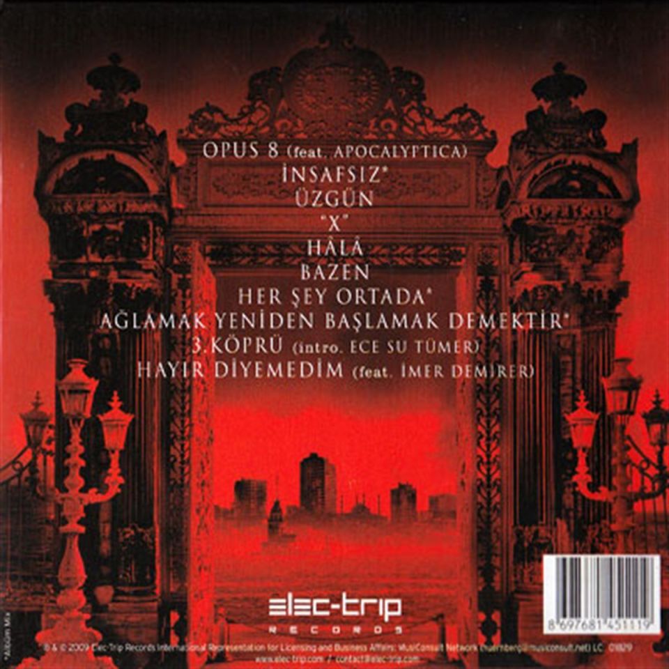 FOMA - ALBÜM - FT. APOCALYPTICA, İMER DEMİRER, ECE SU TÜMER (2009) - CD AMBALAJINDA SIFIR