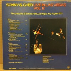 SONNY & CHER - LIVE IN LAS VEGAS VOL.2 (1973) - 2.EL 2PLAK
