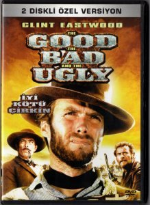 İYİ KÖTÜ VE ÇİRKİN - The GOOD The BAD and The UGLY - CLINT EASTWOOD - LEE VAN CLEEF - SERGIO LEONE - 2DVD 2.EL
