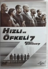HIZLI VE ÖFKELİ 7 - FAST AND FURIOUS 7 - VIN DIESEL - DVD 2.EL