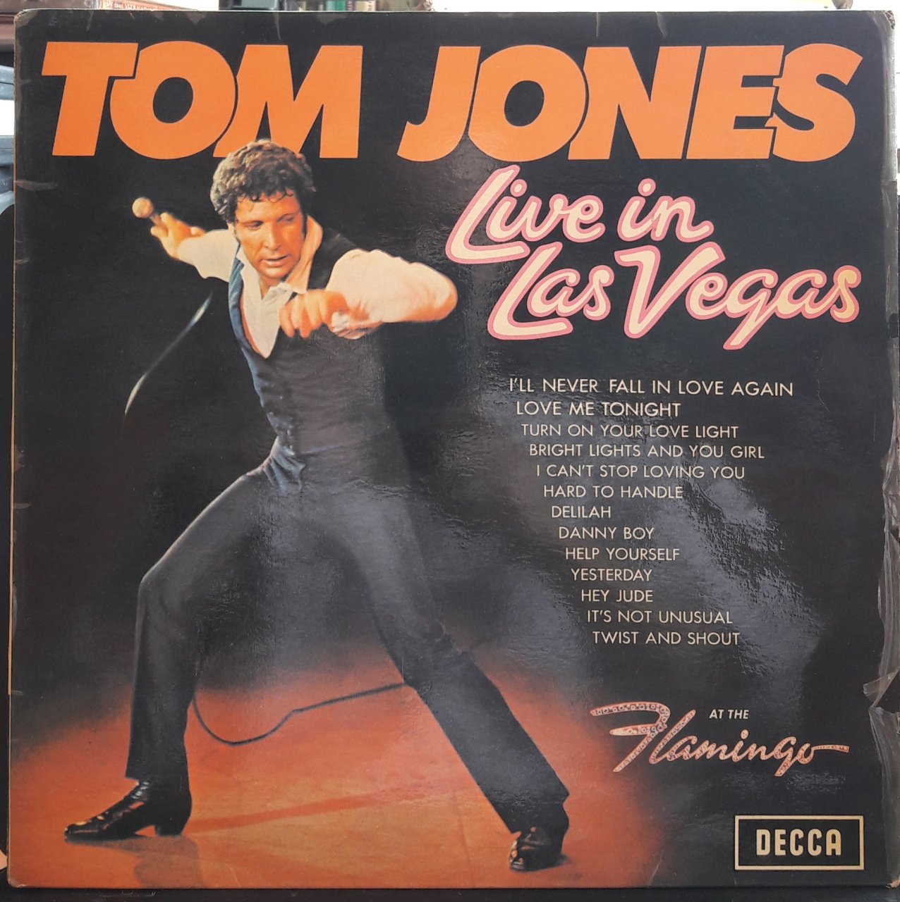 TOM JONES - LIVE IN LAS VEGAS (1969) - PLAK 2.EL