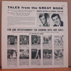 TALES FROM THE GREAT BOOK: MOSES / JOSHUA (1958) - LP 2.EL PLAK