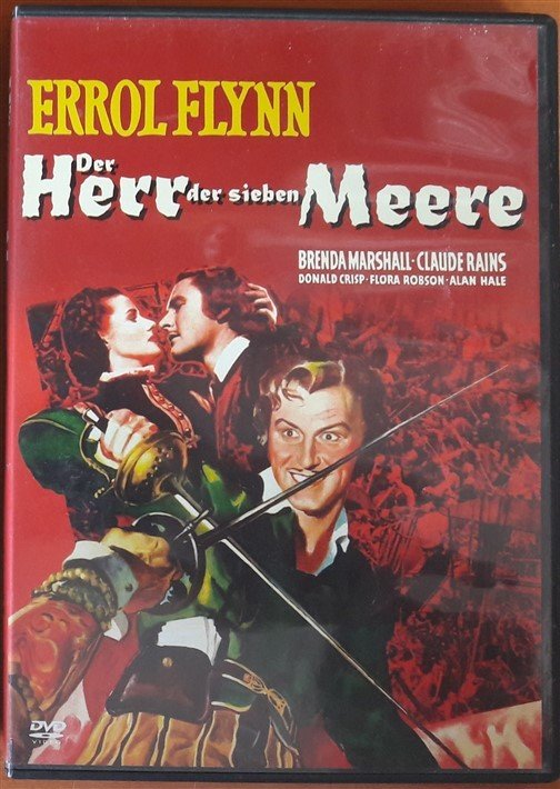 DER HERR DER SIEBEN MEERE - THE SEA HAWK - ERROL FLYNN - DVD 2.EL TR ALTYAZI YOKTUR