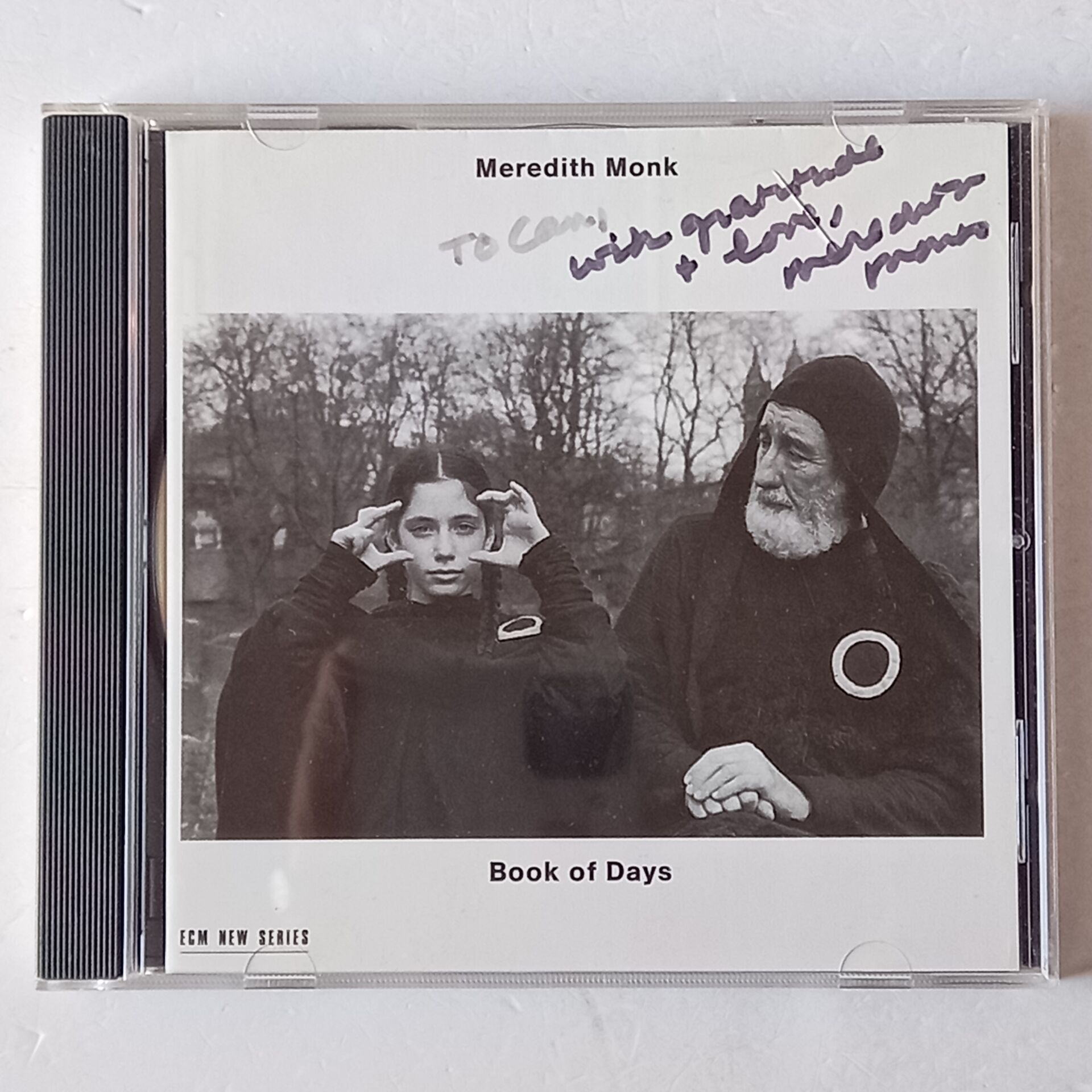 MEREDITH MONK – BOOK OF DAYS (1990) - CD İMZALI 2.EL