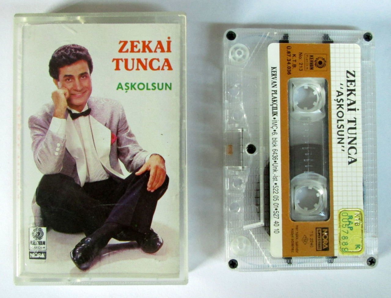ZEKAİ TUNCA - AŞKOLSUN - KASET 2.EL