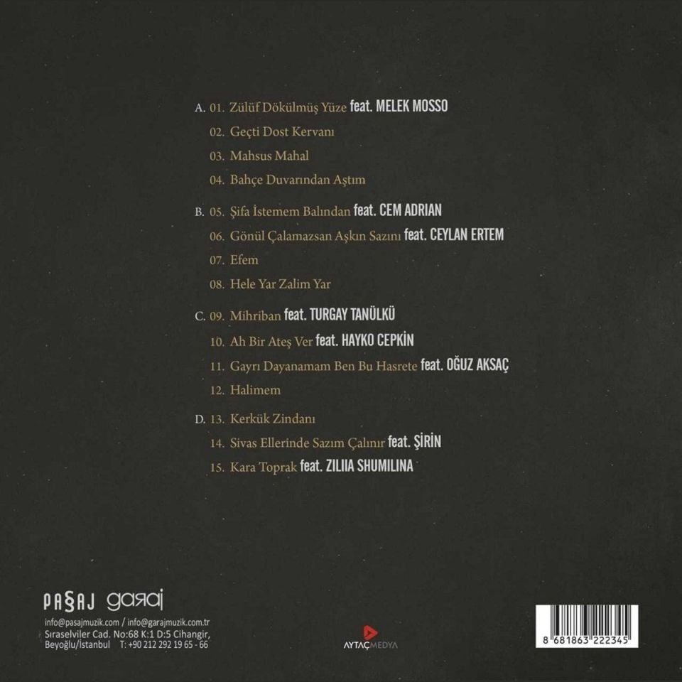 HALUK LEVENT - VASİYET (2021) - 2LP 2025 BASIM SIFIR PLAK