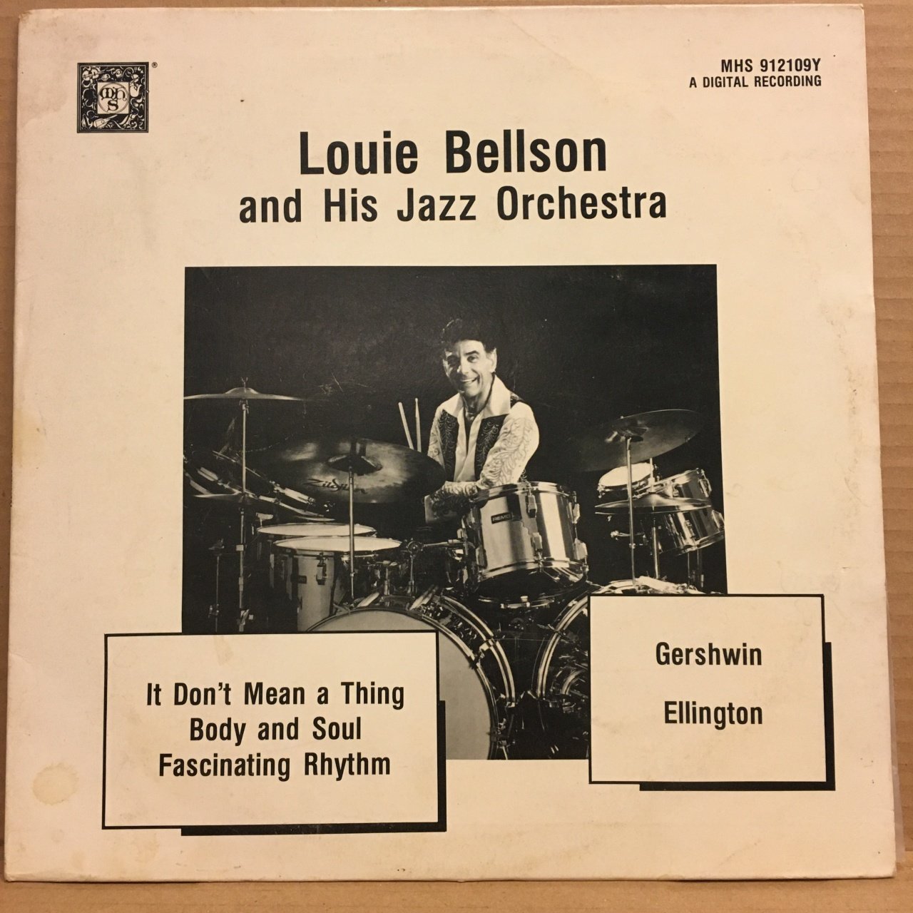 LOUIE BELLSON AND HIS JAZZ ORCHESTRA 1987 2.EL PLAK