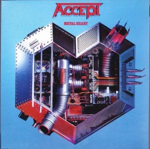 ACCEPT - METAL HEART (1985) - LP 180GR 2019 EDITION SIFIR PLAK