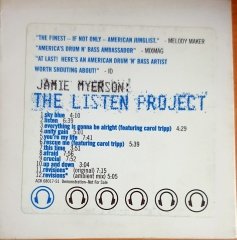 JAMIE MYERSON - THE LISTEN PROJECT - CD S3 PROMO 2.EL