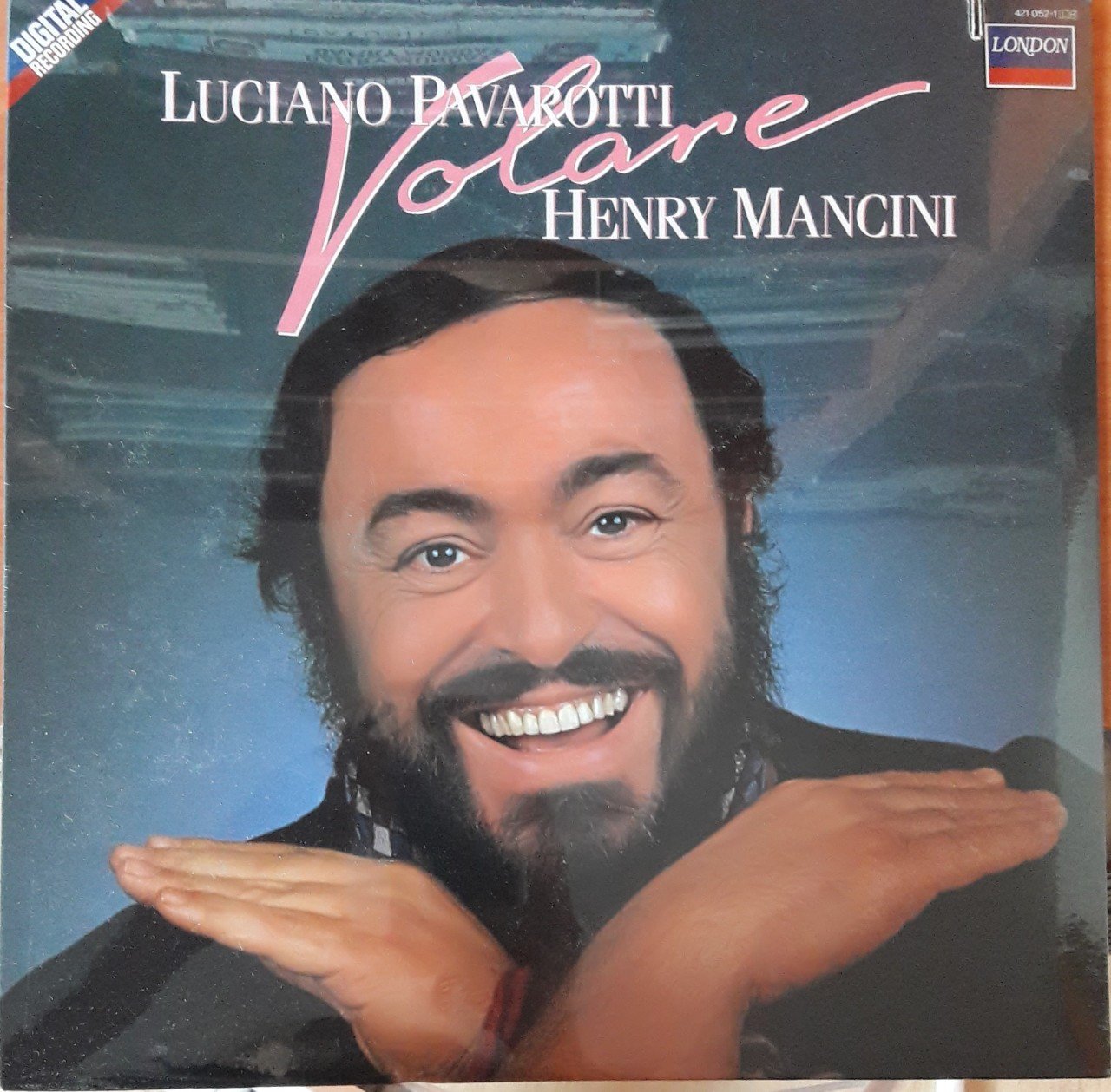 LUCIANO PAVAROTTI - VOLARE HENRY MANCINI (1987) - DÖNEM BASKISI PLAK SIFIR