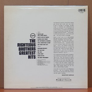 THE RIGHTEOUS BROTHERS - GREATEST HITS (1967) - LP 2.EL PLAK