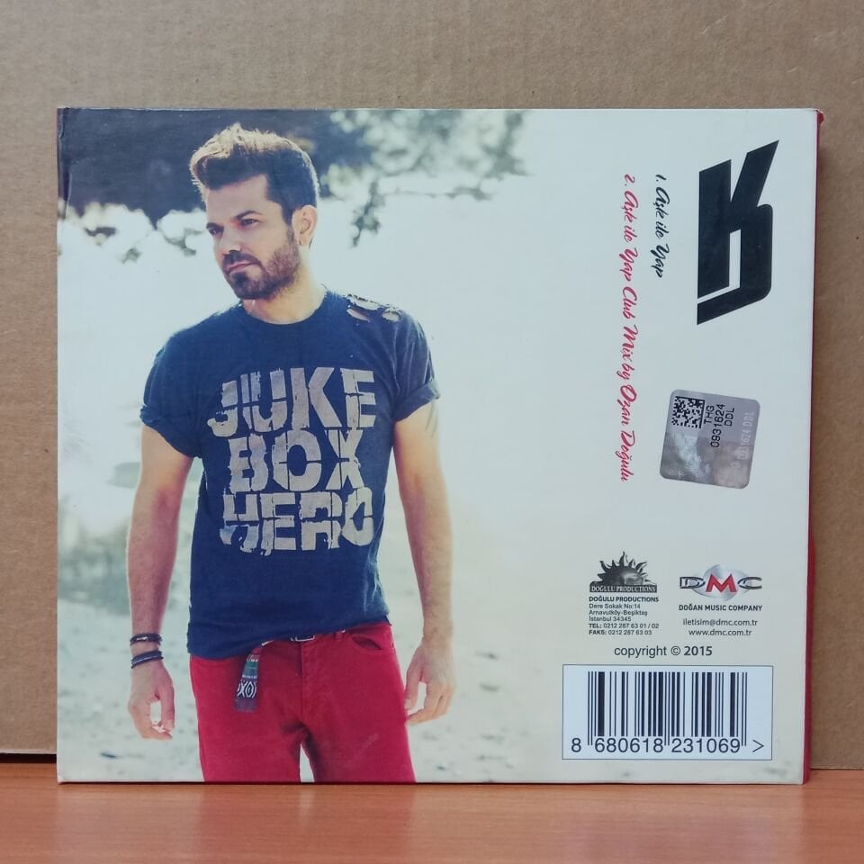 KENAN DOĞULU - AŞK İLE YAP (2015) - CDSINGLE 2.EL