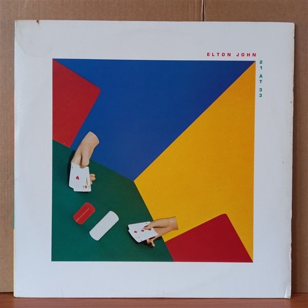 ELTON JOHN – 21 AT 33 (1980) - LP 2. EL PLAK