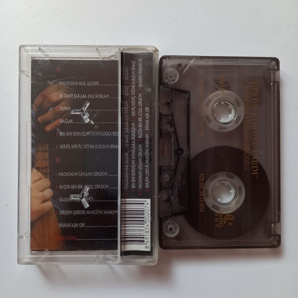 ERKAN OĞUR, İSMAİL H. DEMİRCİOĞLU - GÜLÜN KOKUSU VARDI (1999) - KASET 2.EL