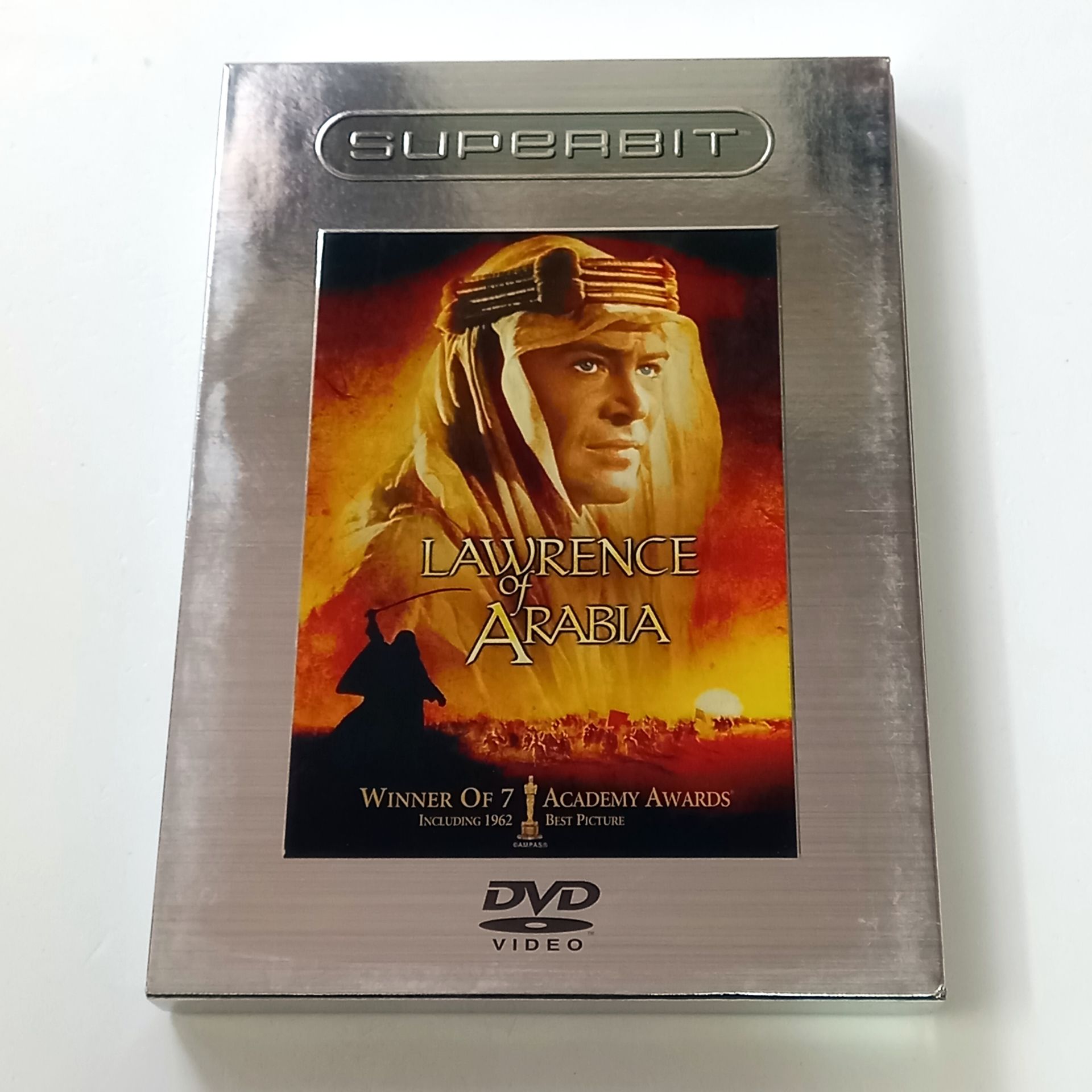 LAWRENCE OF ARABIA - ALEC GUINNESS, ANTHONY QUINN - YÖN.: DAVID LEAN - 2 X DVD SUPERBIT COLLECTION SLIPCOVER 2.EL 1. BÖLGE TR ALTYAZI YOKTUR