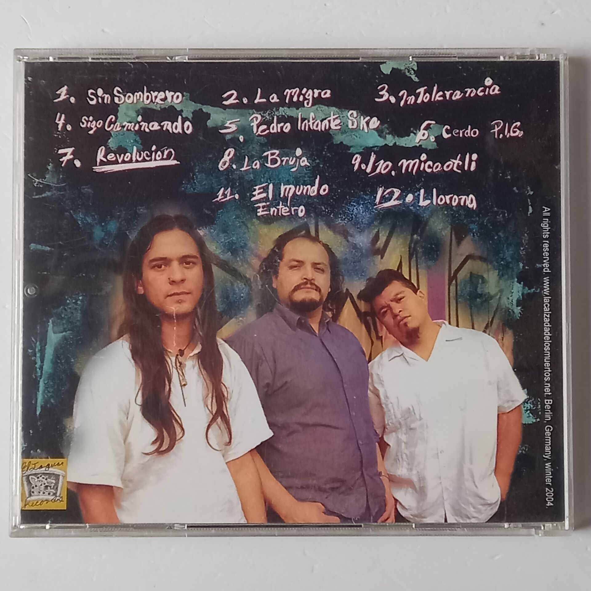 LA CALZADA DE LOS MUERTOS – LA MUERTE CON CHARANGO (2012) - CD 2.EL