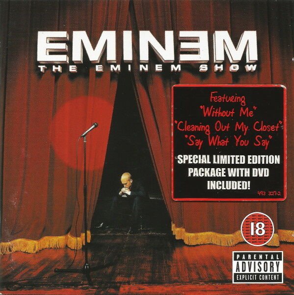EMINEM – THE EMINEM SHOW (2002) - SPECIAL LIMITED EDITION CD+DVD AMBALAJINDA SIFIR