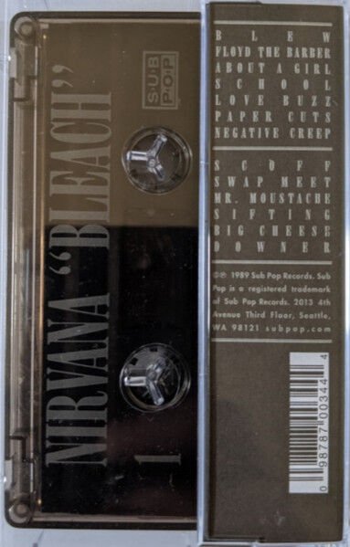 NIRVANA – BLEACH (1989) - KASET 2021 REISSUE SIFIR