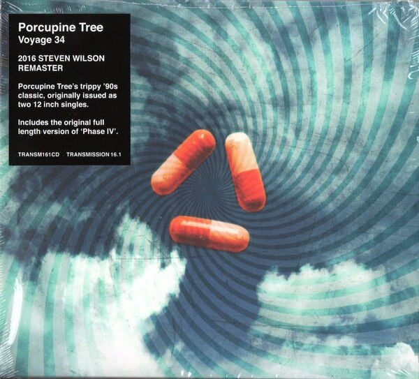 PORCUPINE TREE – VOYAGE 34 (1992) - CD REMASTERED 2021 REISSUE DIGIPAK AMBALAJINDA SIFIR