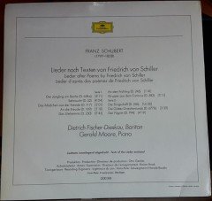 SCHUBERT SCHILLER LIEDER DIETRICH FISCHER-DIESKAU - LP 2.EL