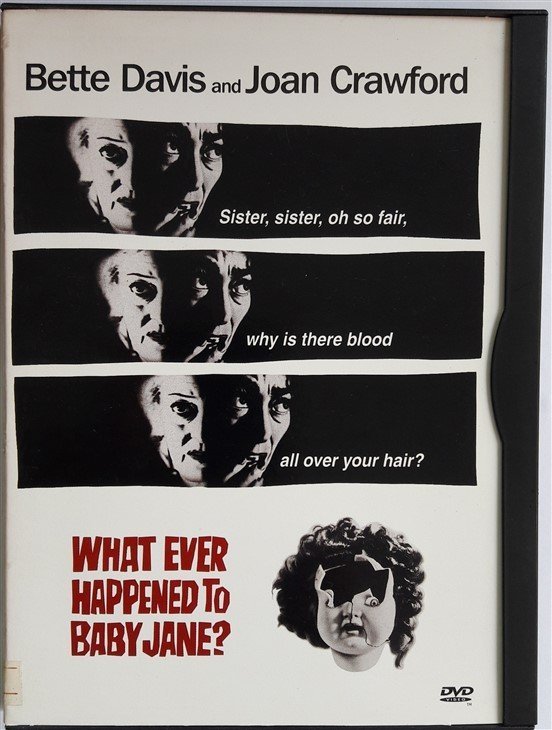WHAT EVER HAPPENED TO BABY JANE - BETTE DAVIS - JOAN CRAWFORD - SNAPCASE DVD 2.EL *1. BÖLGE - TR ALTYAZI YOKTUR