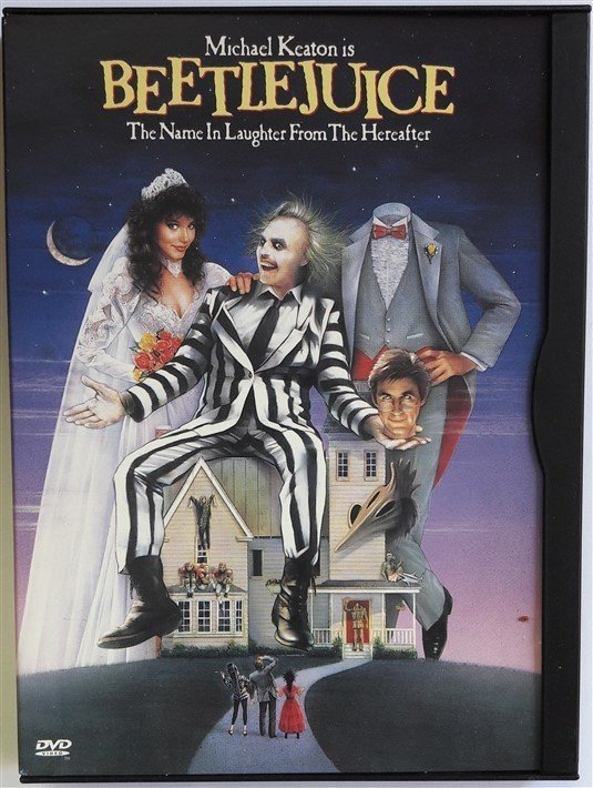BEETLEJUICE - BETER BÖCEK - MICHAEL KEATON - ALEC BALDWIN - WINONA RYDER - TIM BURTON - SNAPCASE DVD 2.EL