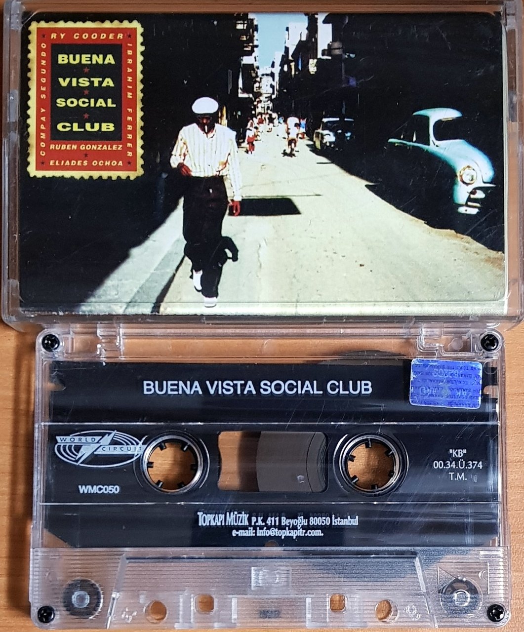 BUENA VISTA SOCIAL CLUB - BUENA VISTA SOCIAL CLUB (2000) TOPKAPI MÜZİK KASET 2.EL