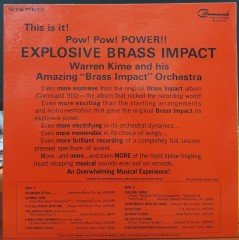 EXPLOSIVE BRASS IMPACT - WARREN KIME - PLAK 2.EL