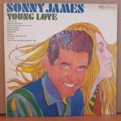 SONNY JAMES - YOUNG LOVE (1967) - LP 2.EL PLAK