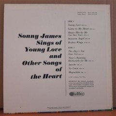 SONNY JAMES - YOUNG LOVE (1967) - LP 2.EL PLAK