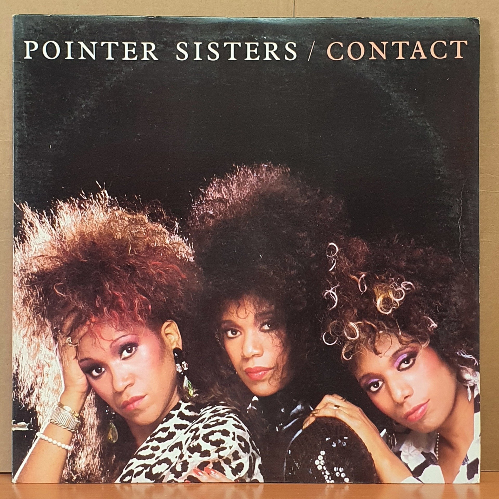 POINTER SISTERS - CONTACT (1985) - LP 2.EL PLAK