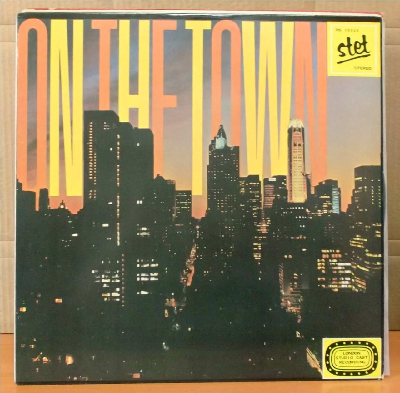 ON THE TOWN London cast Musical LP 2.EL