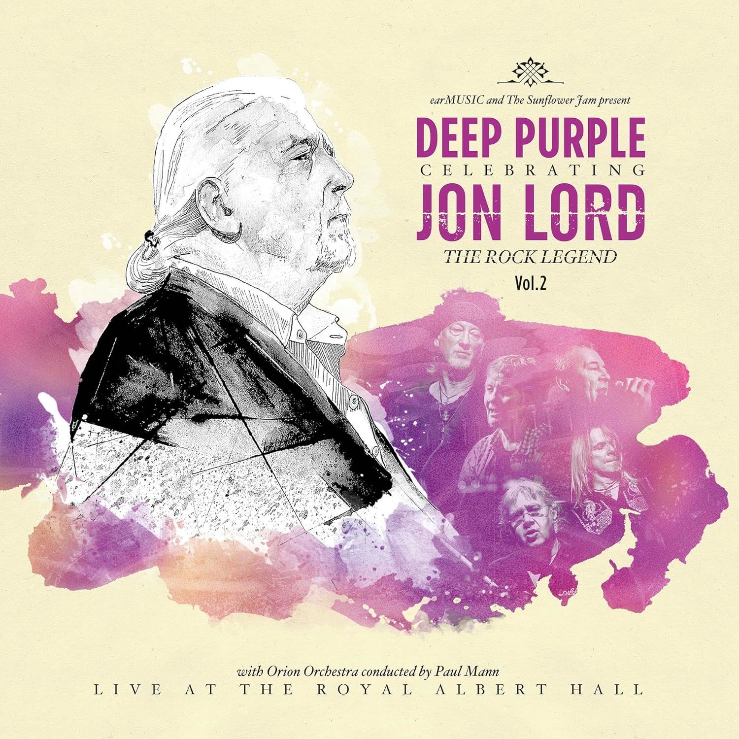 DEEP PURPLE CELEBRATING JON LORD - THE ROCK LEGEND VOL 2 (2018) - 2LP GATEFOLD SIFIR PLAK