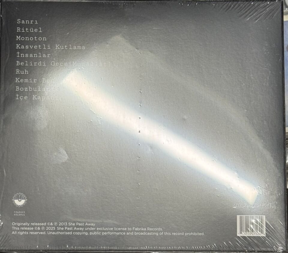 SHE PAST AWAY – BELİRDİ GECE (2012) DIGIPAK CD SIFIR