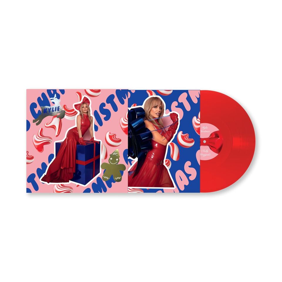 KYLIE MINOGUE - KYLIE CHRISTMAS (FULLY WRAPPED) (2015) - LP 2025 TRANSPARENT RED COLOURED EDITION SIFIR PLAK